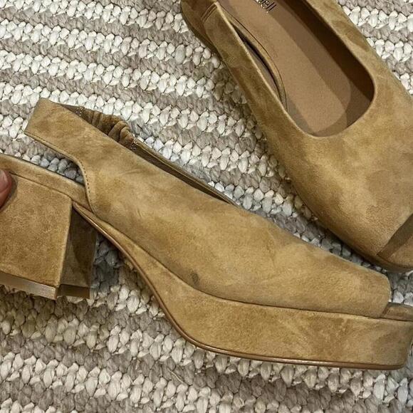 Jeffrey Campbell Extendo Slingback Platform Sandal In Brown  Jeffrey Campbell Extendo Platform Slingback Sandals